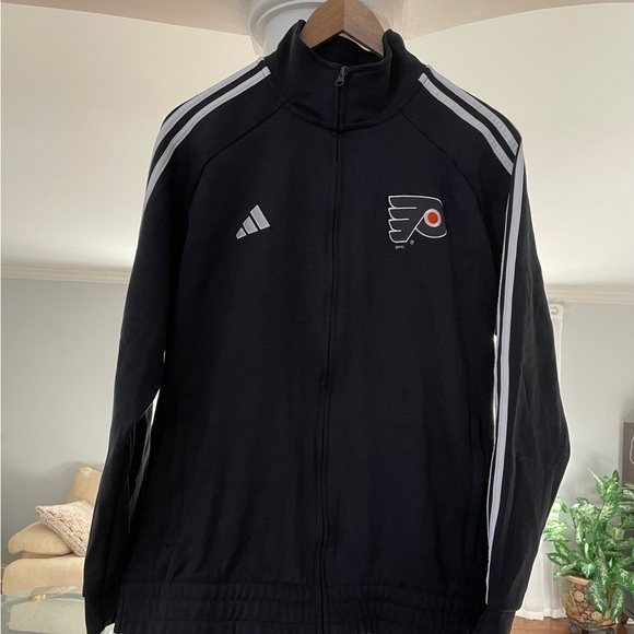 adidas Other - Adidas Black Philadelphia Flayer Raglan full zip track jacket. Unisex. Size larg